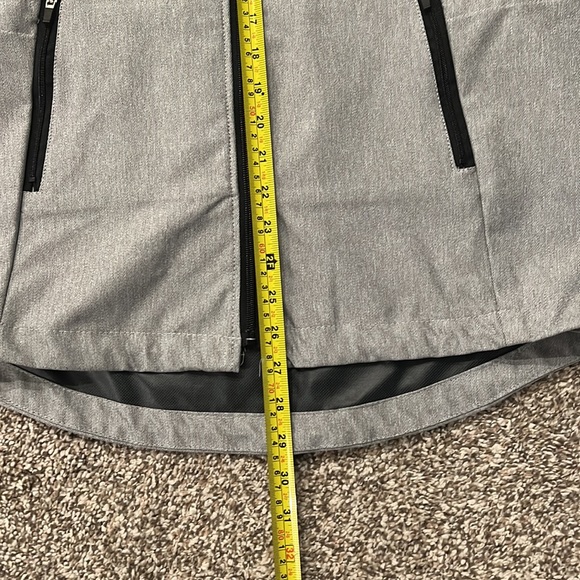 Outdoor Collection By 26 International Gray Jacket with Hood - Picture 9 of 13